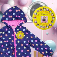 Bouton de la fête fantôme pour enfants