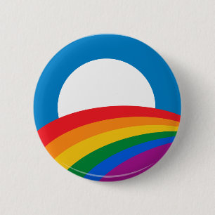 Badge Rond 5 Cm Bouton de la fierté de Barack Obama -