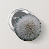 Badge Rond 5 Cm Bouton de la fleur de Dandelion (Devant & derrière)
