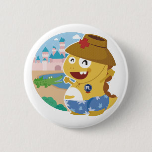 Badge Rond 5 Cm Bouton de la Floride VIPKID