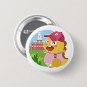 Badge Rond 5 Cm Bouton de la Pennsylvanie VIPKID (Devant & derrière)
