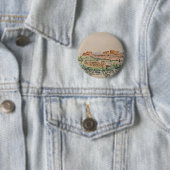 Badge Rond 5 Cm Bouton de l'Acropole d'Athènes (En situation)