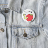 Badge Rond 5 Cm Bouton de l'aide du professeur (En situation)