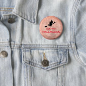 Badge Rond 5 Cm Bouton de l'aiguille de sortie de Pleine lune éffr (En situation)