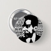 Badge Rond 5 Cm Bouton de Langston Hughes (Devant & derrière)