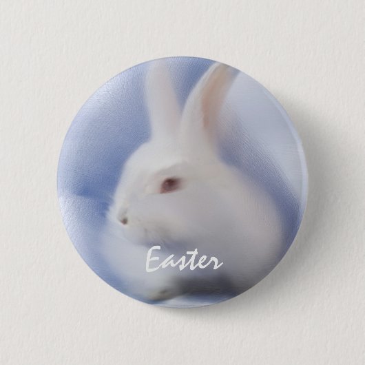 Badge Rond 5 Cm Bouton de lapin (Devant)