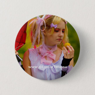 Badge Rond 5 Cm Bouton de lapin de Gloomth Harajuku