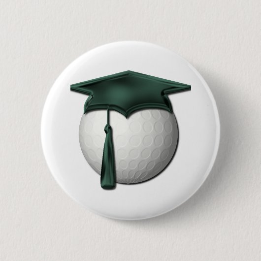 Badge Rond 5 Cm Bouton de leçons de golf (Devant)