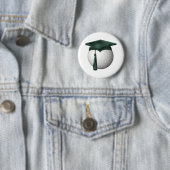 Badge Rond 5 Cm Bouton de leçons de golf (En situation)