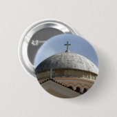 Badge Rond 5 Cm Bouton de l'église (Devant & derrière)
