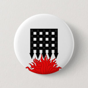 Badge Rond 5 Cm Bouton de l'emblème de la populace Hellsgate