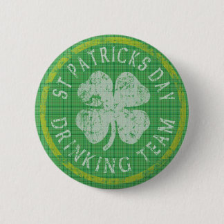 Badge Rond 5 Cm Bouton de l'équipe de Jour de la Saint Patrick
