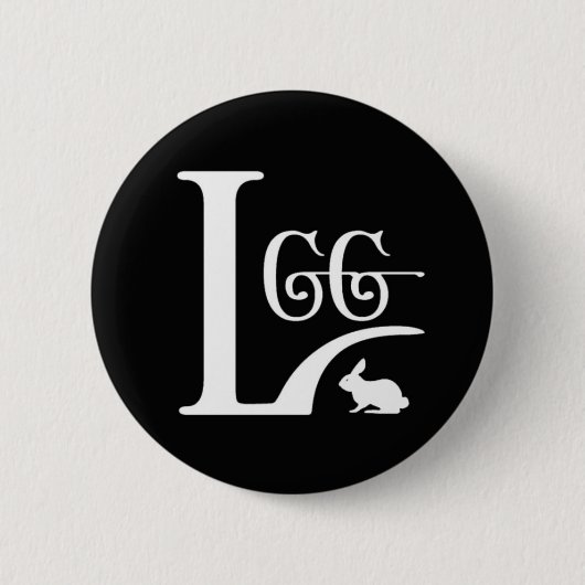 BADGE ROND 5 CM BOUTON DE LGG (Devant)