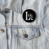 BADGE ROND 5 CM BOUTON DE LGG (En situation)