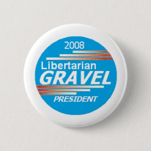 Badge Rond 5 Cm Bouton de libertaire de GRAVIER