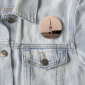 Badge Rond 5 Cm Bouton de liberté (En situation)