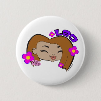 Badge Rond 5 Cm Bouton de Lion