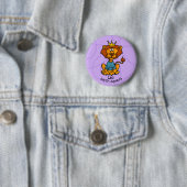 Badge Rond 5 Cm bouton de Lion (En situation)