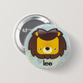 Badge Rond 5 Cm Bouton de Lion (Devant & derrière)