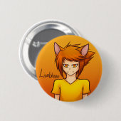 Badge Rond 5 Cm Bouton de Lionblaze Nekomimi (Devant & derrière)