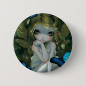 Badge Rond 5 Cm Bouton de "lis" (Devant)