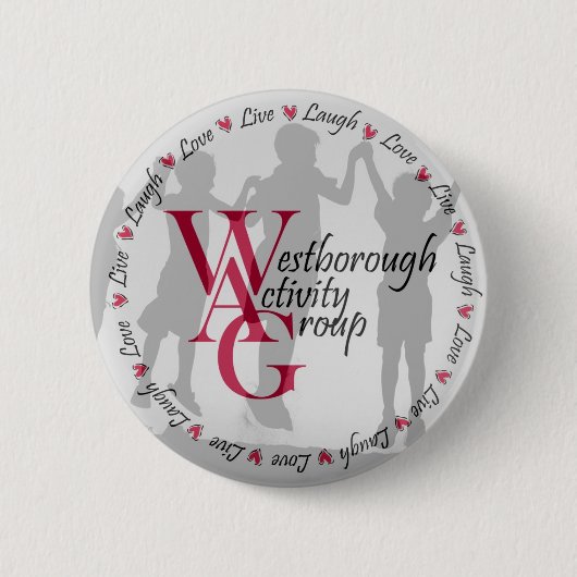 Badge Rond 5 Cm Bouton de logo (Devant)