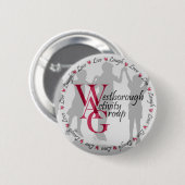 Badge Rond 5 Cm Bouton de logo (Devant & derrière)