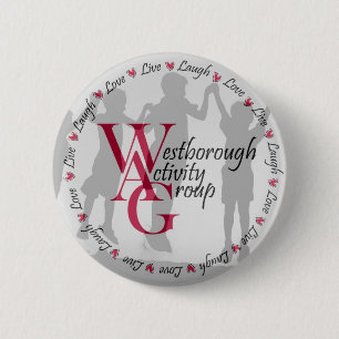 Badge Rond 5 Cm Bouton de logo