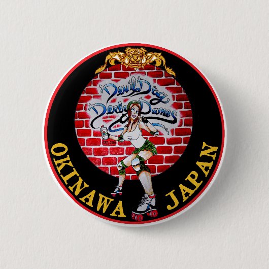 Badge Rond 5 Cm Bouton de logo (Devant)
