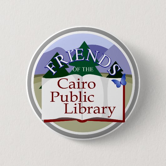 Badge Rond 5 Cm Bouton de logo (Devant)