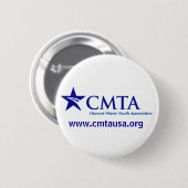 Badge Rond 5 Cm Bouton de logo de CMTA (Devant & derrière)