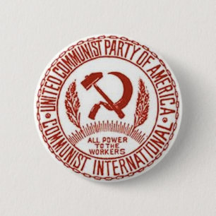 Badge Rond 5 Cm Bouton de logo de CPUSA