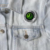 Badge Rond 5 Cm Bouton de logo de JPM (En situation)