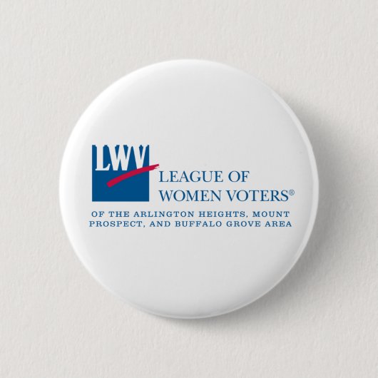 Badge Rond 5 Cm Bouton de logo de LWVAH (Devant)