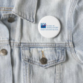 Badge Rond 5 Cm Bouton de logo de LWVAH (En situation)