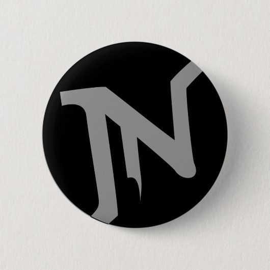 Badge Rond 5 Cm bouton de logo de nn (Devant)
