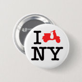 Badge Rond 5 Cm Bouton de logo de NYCS (Devant & derrière)