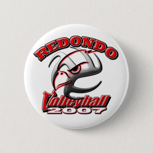Badge Rond 5 Cm Bouton de logo de RUHS VB (Devant)