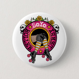 Badge Rond 5 Cm Bouton de logo de Soyo