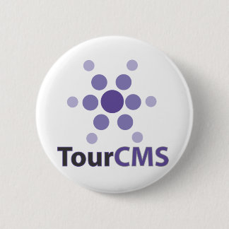 Badge Rond 5 Cm Bouton de logo de TourCMS