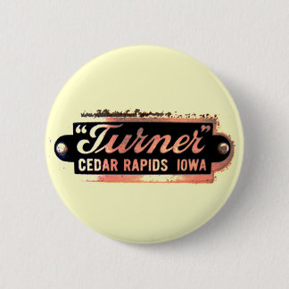 Badge Rond 5 Cm Bouton de logo de Turner Company