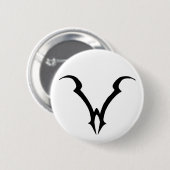 Badge Rond 5 Cm Bouton de logo de Worshyp (Devant & derrière)