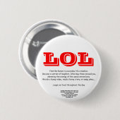 Badge Rond 5 Cm Bouton de LOL (Devant & derrière)