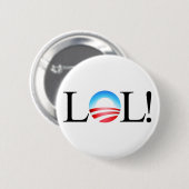 Badge Rond 5 Cm Bouton de LOL Obama (Devant & derrière)