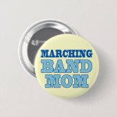 Badge Rond 5 Cm Bouton de maman de fanfare (Devant & derrière)
