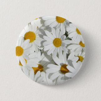 Badge Rond 5 Cm Bouton de marguerites
