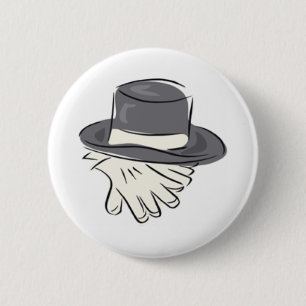 Badge Rond 5 Cm Bouton de mariage