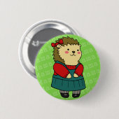 Badge Rond 5 Cm Bouton de Masha (Devant & derrière)