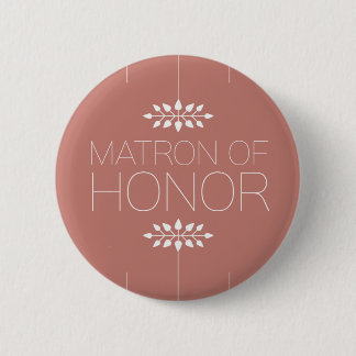 Badge Rond 5 Cm Bouton de matron d'honneur