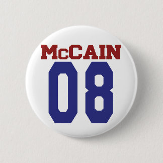 Badge Rond 5 Cm Bouton de McCain '08
